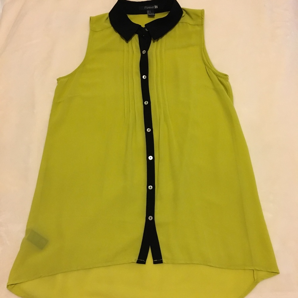 Long sheer fabric blouse